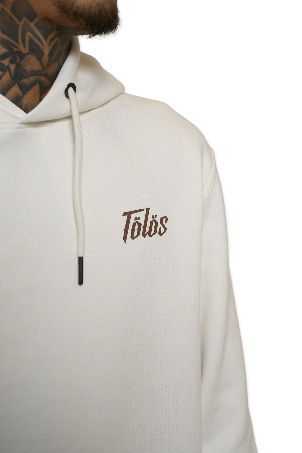 Sudadera TÖLÖS · Ivory Gran Symbol