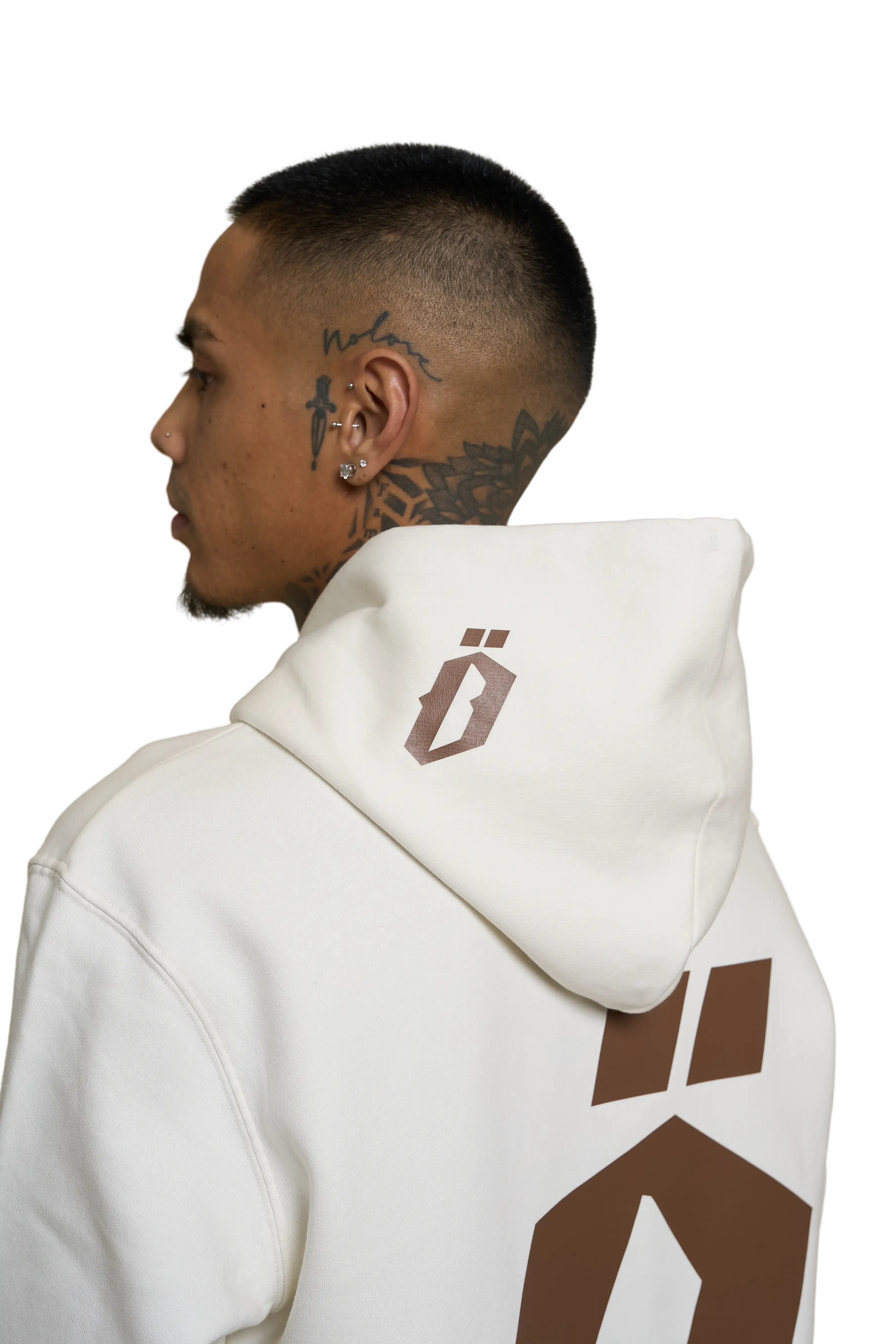 Sudadera TÖLÖS · Ivory Gran Symbol